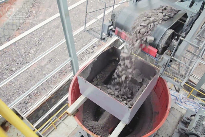 浙江时产500吨花岗岩破碎制砂生产线